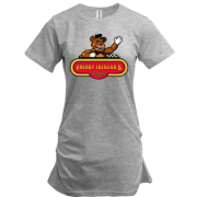 Подовжена футболка Freddy Fazbear`s Pizza